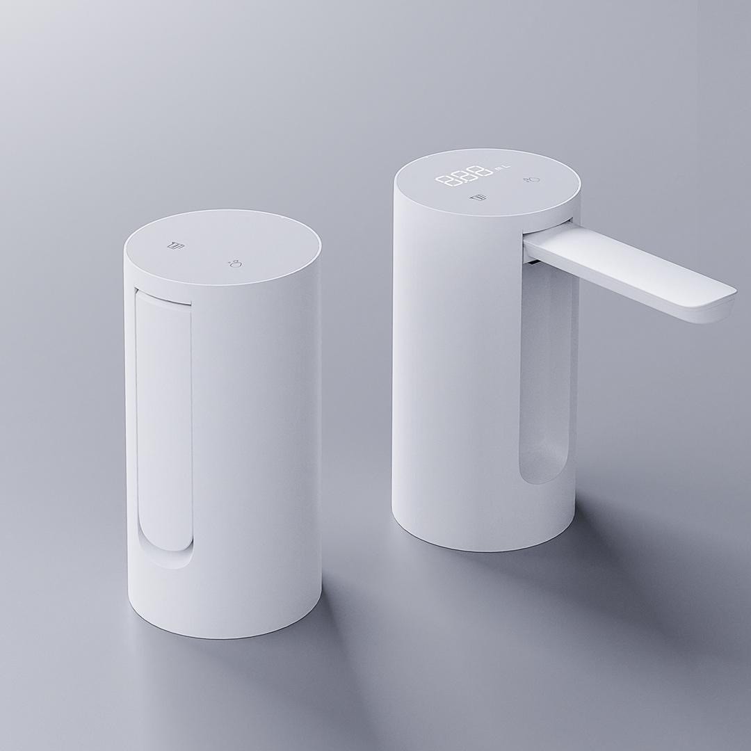 小浪折叠上水器桶装水电动抽水器吸水泵纯净水桶取水饮水机压水器