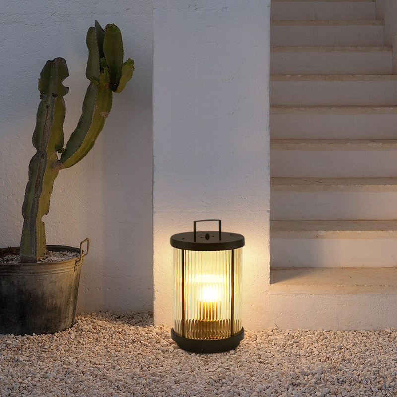 热销太阳能庭院灯户外防水地坪灯室外别墅花园过道园林手提装饰灯