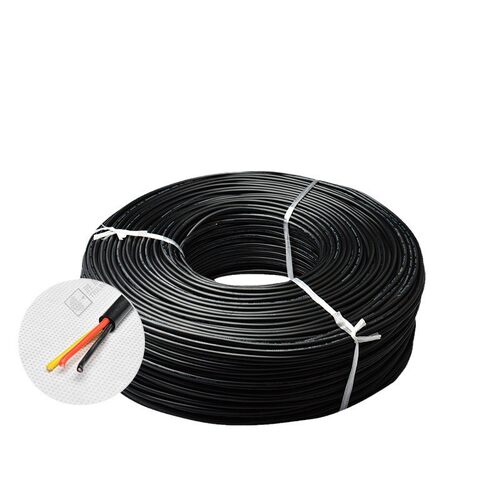 vde欧规h03vv-f3x0.5mm2电源线三插八字现货柔性控制线缆尾