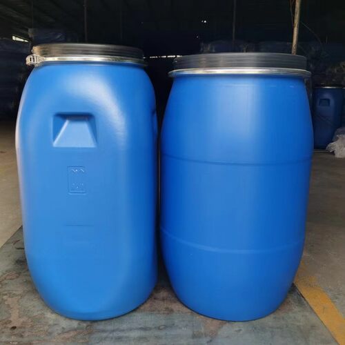 厂家现货120升125升法兰口加厚广桶125l化工塑料桶抱箍桶