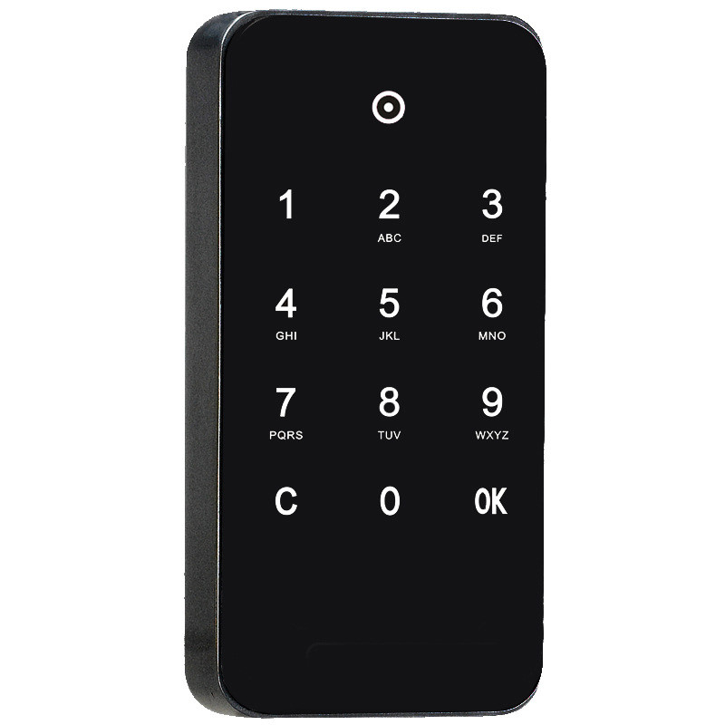 密码锁更衣柜锁触摸屏门锁电子锁按键灵敏锌合金材质自弹开储物柜