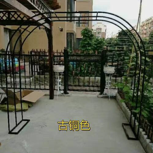 支架拱门花架蔷薇爬藤架葡萄架丝瓜铁线莲月季花架户外庭院花铁艺