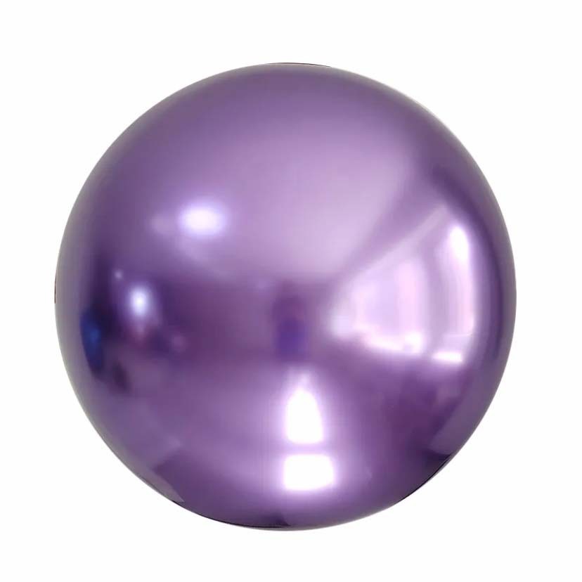 36寸金属气球生日派对铬金色加厚乳胶气球超大婚宴活动装饰气球