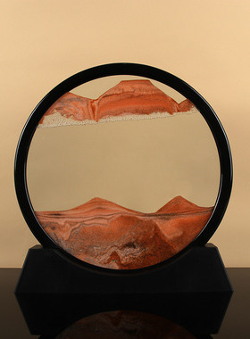 年会流沙画时光沙奖杯客厅办公室礼品摆件创意学校纪念品颁奖制作