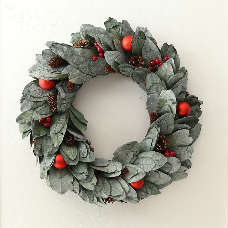 圣诞节装饰品ins北欧桌面摆件圣诞树迷你酒店商场花环门挂