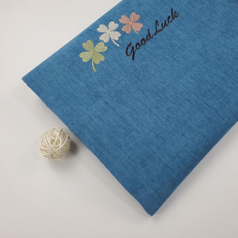 莫兰迪绣花沙发垫布料批发台布抱枕防滑面料四季复合沙发垫子布