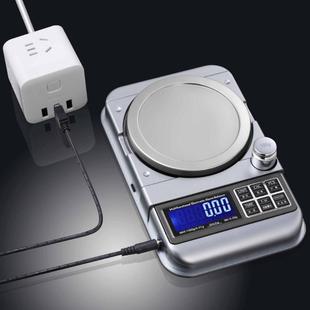 0.01g电子秤珠宝秤克拉秤5000g 订量报警电子天平秤1000g 0.1克称