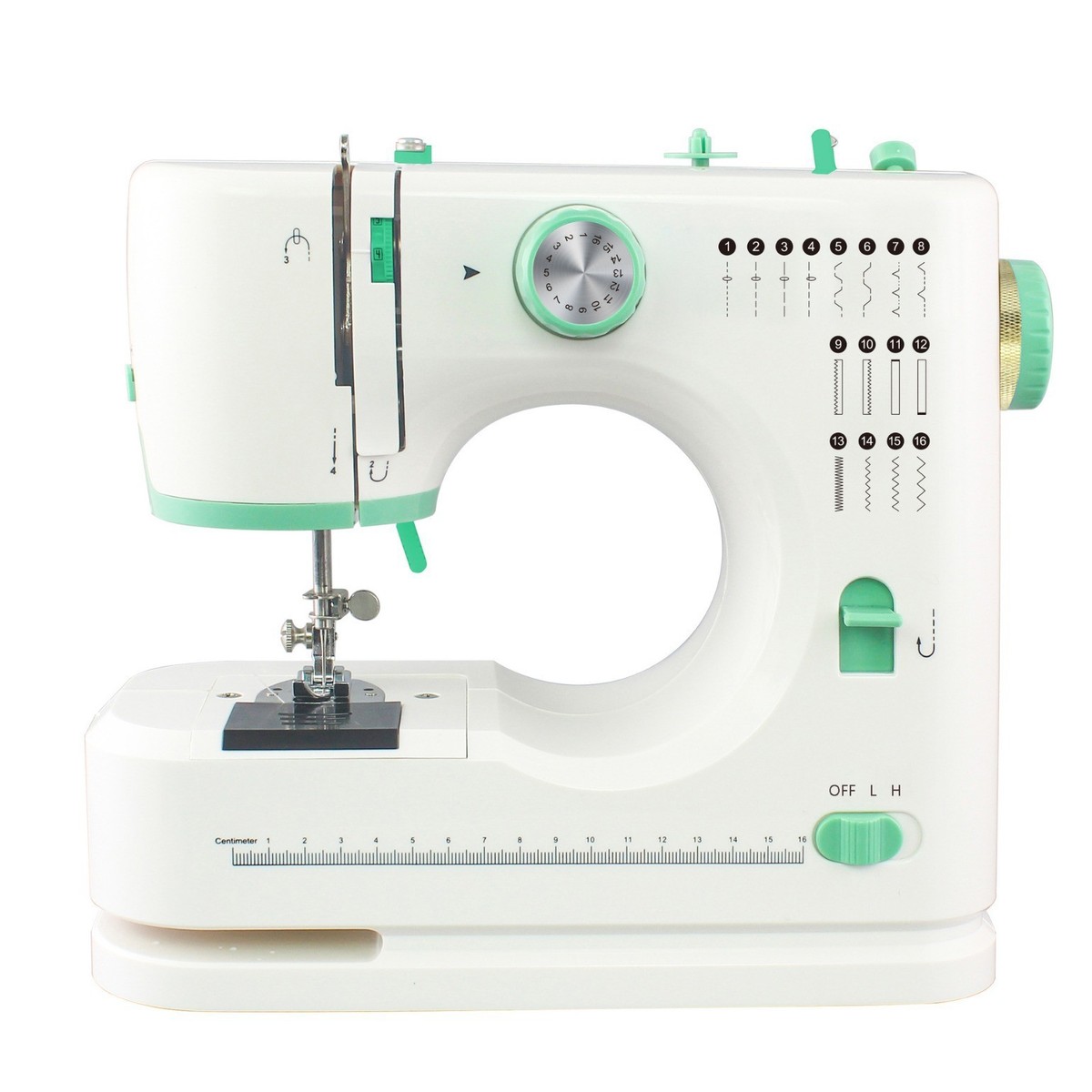 多功能520便携式迷你缝纫机家用电动锁边脚踏台式吃厚缝纫机