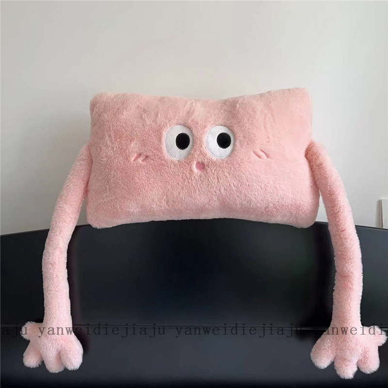 创意卡通长条靠枕床上卧室飘窗床头软包大靠背垫沙发护腰靠垫抱枕