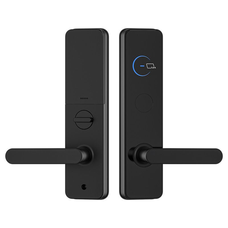 防盗门智欧华刷卡密码锁感应公寓民宿电子大门家用智能锁