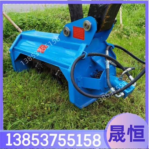 热销前端园林具属草坪碎草机液压清草机树枝粉碎打草机草坪修剪机