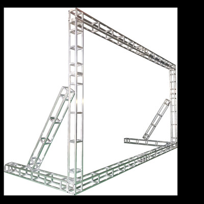 铝合金桁架背景架圆管203040方管厂家直销1.5厚度