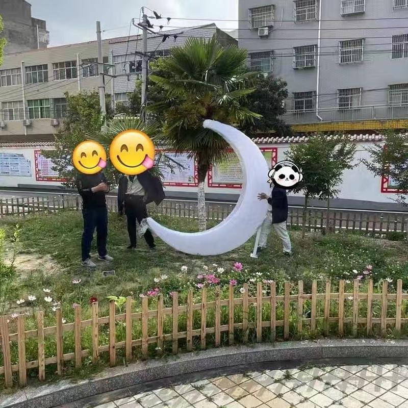 景观户外发光月亮灯led装饰网红民宿公园广场庭院景区游乐场布景