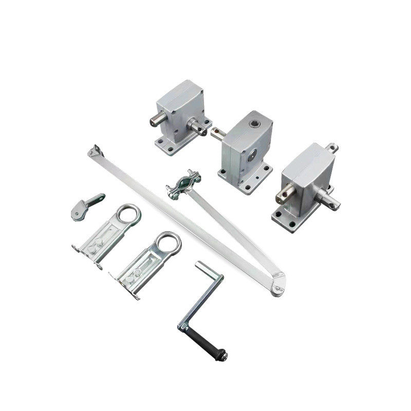 手摇开窗器手摇重型开窗机单笔一带多联动机悬关窗下曲臂开窗器