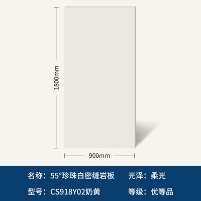 圣凯罗55度柔光瓷砖白岩板超800x800厨房卫生间阳台墙砖地板砖