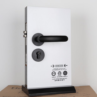 太空铝执手厂家批发美式 a025 锁具分体机械门锁价格黑色房门f02