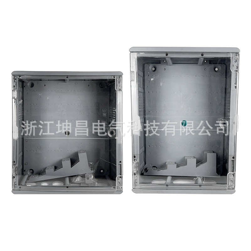 户外塑料电表箱分支箱pc+abs透明电表箱电缆分支箱
