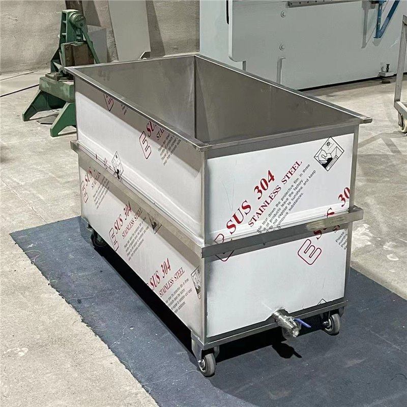 304加厚不锈钢水箱方形水槽移动解冻池浸泡池大容量储水桶,家庭/个人清洁工具,水桶,淘宝优惠券,粉丝福利购,淘宝优惠卷