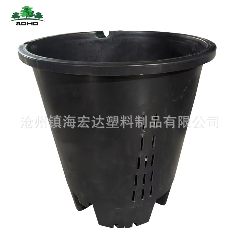定制加厚盆控根花盆25l30l方形高脚黑色透气盆栽蓝莓基质超大
