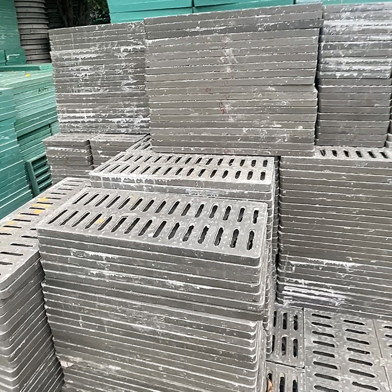 佛山现货电缆沟树脂抗压井盖排水沟盖板下水道复合地沟雨水篦子