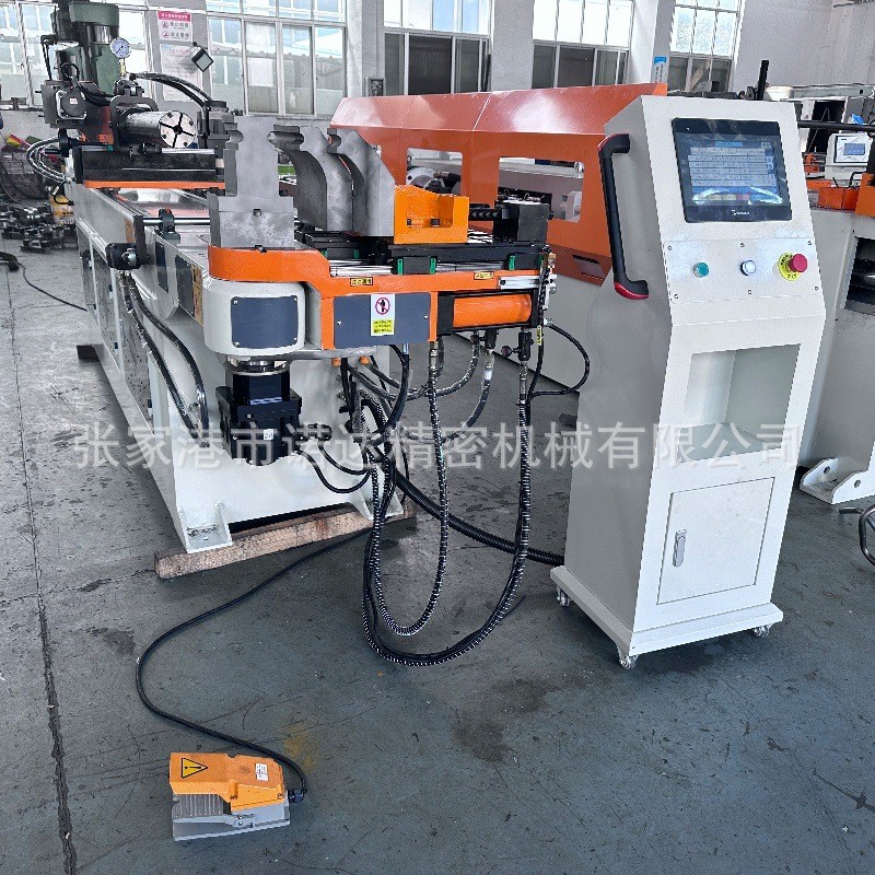 热销供应38不锈钢金属管件弯曲设备型方管圆管成型伺服全自动弯管