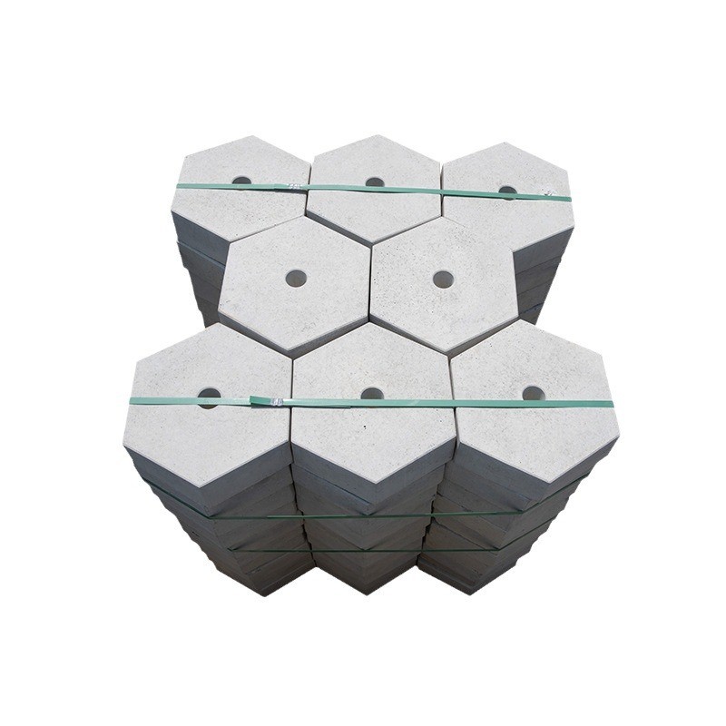 实心六角砖水泥空心护坡砖六棱砖高速路护坡砖停车场中空植草砖