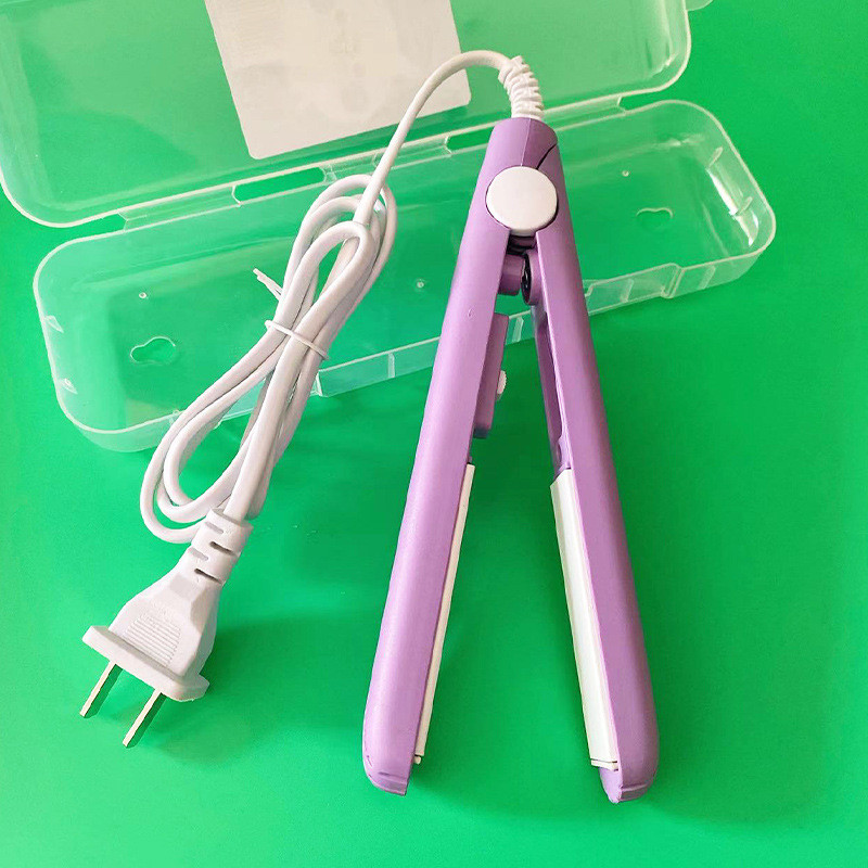 卷发棒直发器学生迷你女小型电夹卷/直发器
