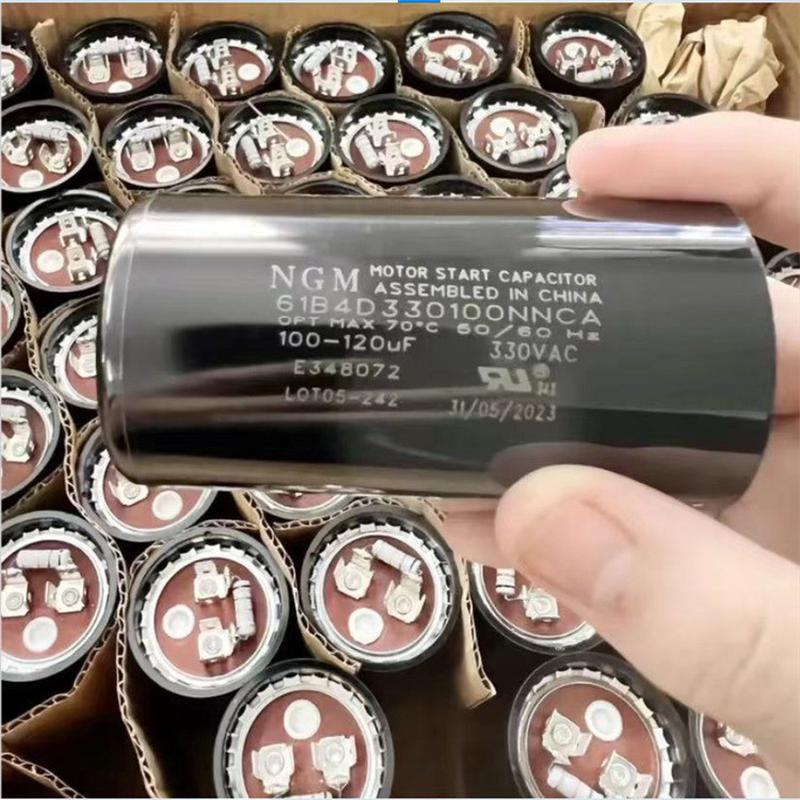 NGM 330VAC 100-120uF 61B4D330100NNCA 130uF交流电机启动电容
