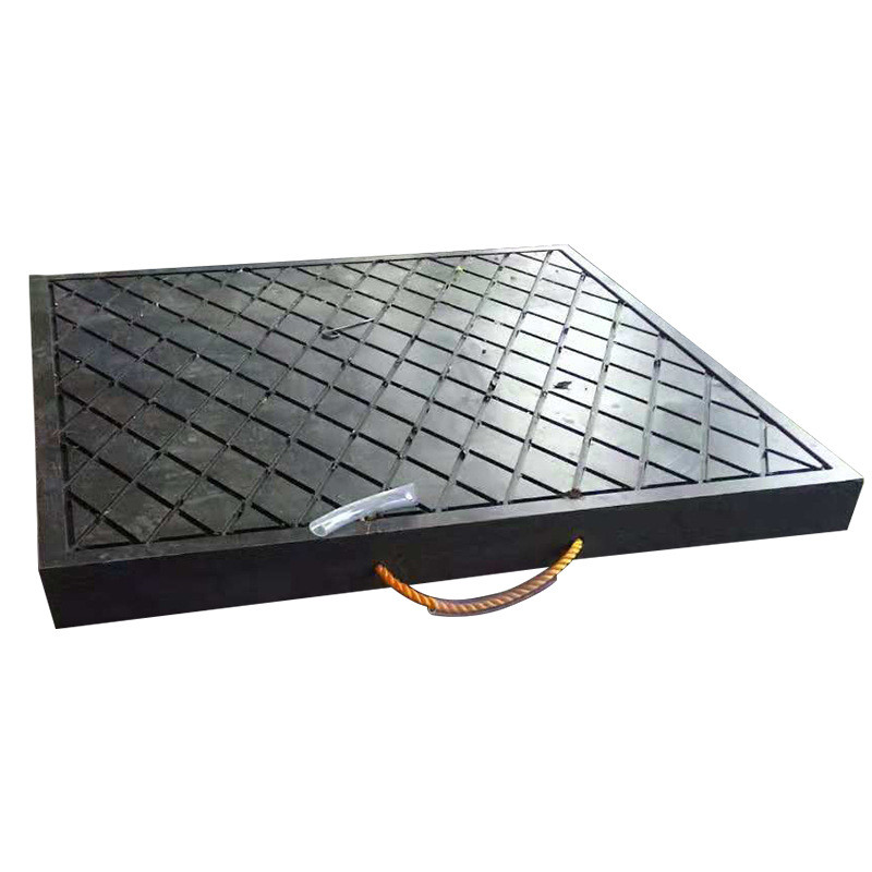 直供黄色吊车支腿垫板三一重工吊车腿垫板混凝土泵车塑料垫腿板块