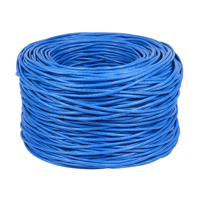 仁辉全铜六类非屏蔽UTP-CAT6E四对双绞八芯室内纯铜千兆网络线