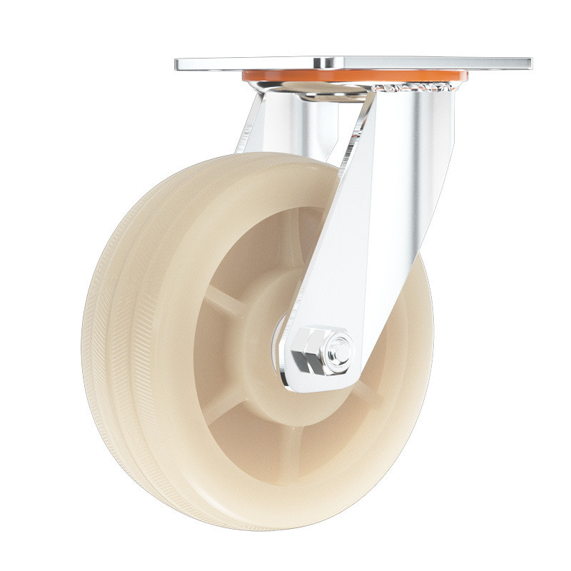 米想4寸5寸6寸8寸机械设备尼龙脚轮重型轮板车轮定向万向轮批发