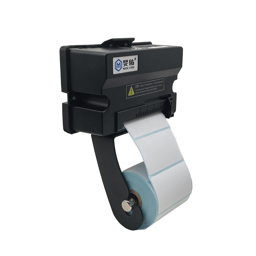 58mm小票带切刀热敏打印机支持嵌入式不干胶标签自助设备打印机