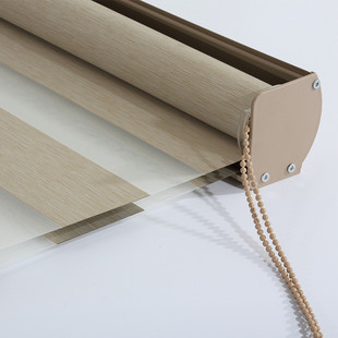 启沃香格里拉帘柔纱帘卷帘百叶窗帘客厅办公室书房遮阳遮光卷拉式