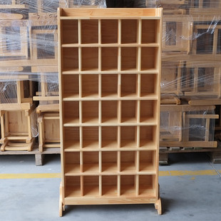 佰橡木厂家批发幼儿园水杯架尔斯口杯架儿童木质茶杯柜收纳