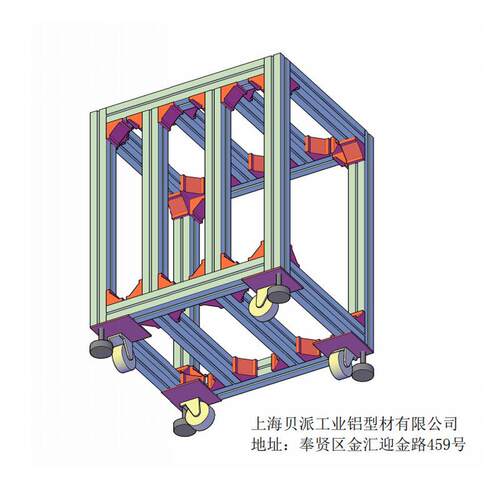 专业设计手动式升降门链轮防护门非标装配设备钣金外框架设计