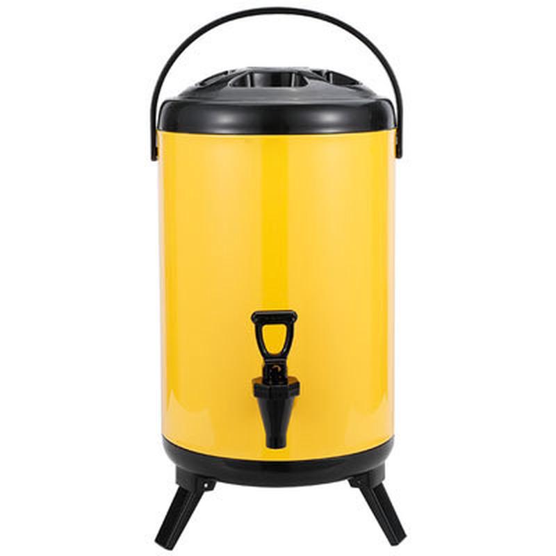 喷漆保温保冷奶茶桶商用豆浆桶双层保温多用桶大容量8-18l加logo