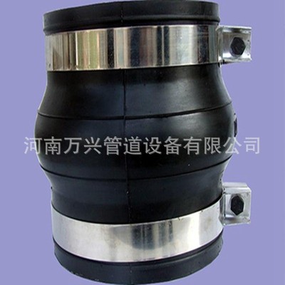 热销卡箍管道304不锈钢卡箍柔性橡胶软接头橡胶软接头快速连接头