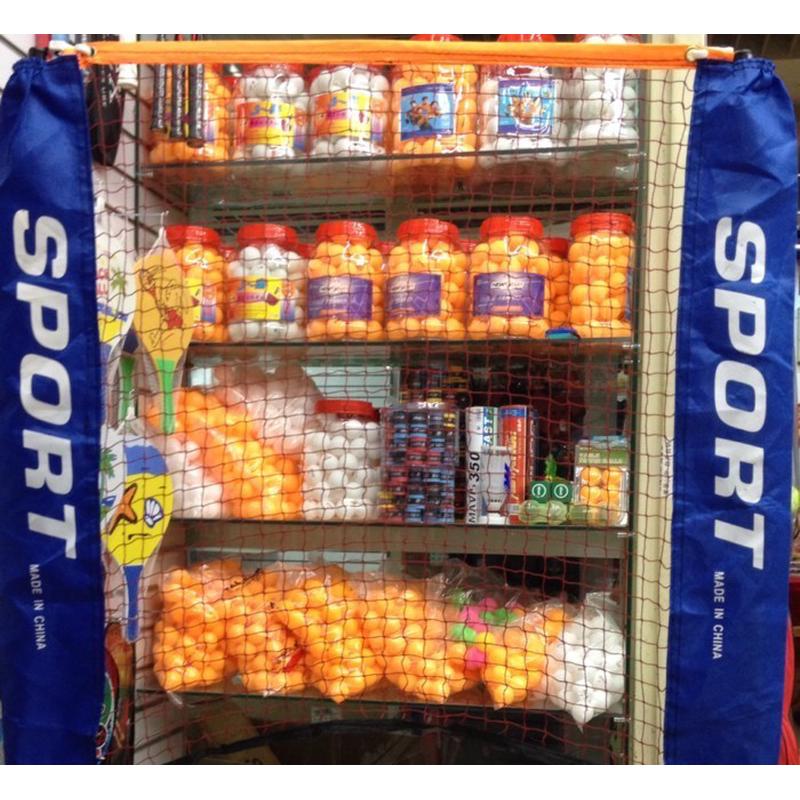 新款6.1米羽毛球网架便携式太极球架羽毛球架毽球架羽毛球柱