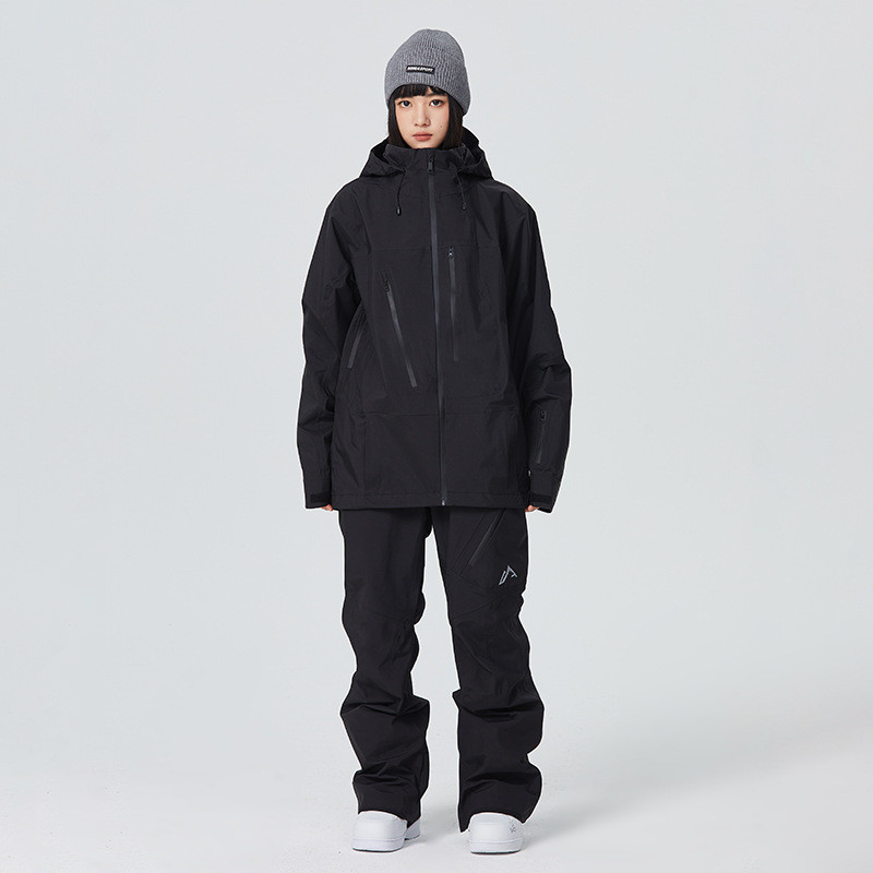 searipe雪怡派双板单板滑雪服男款防水户外防风女款滑雪衣裤套装