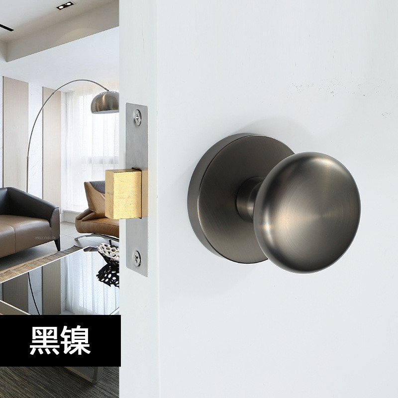 暗门单面室内卧室门锁子把手家用通用型房间木门锁隐藏隐形门锁锁