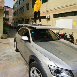 移动汽车遮阳棚全自动车顶帐篷家用隔热遥控伸缩蓬停车棚定制