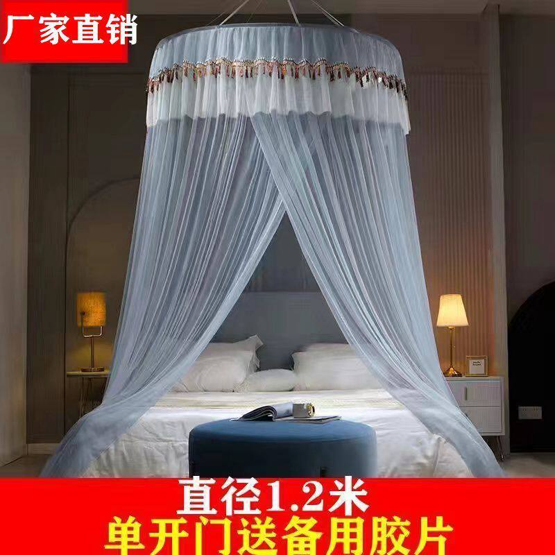 榻榻米床专用蚊帐幔高级网红法式风民宿公主女孩梦幻儿童房间装饰图片
