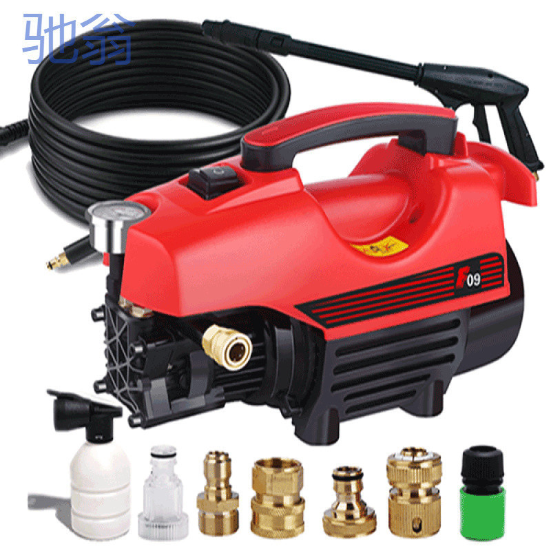 vB7全自动自吸高压洗车机220v家用清洗机洗车神器水泵水枪便携自