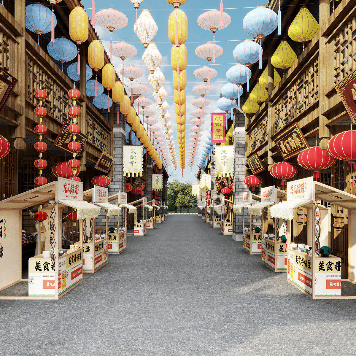 热销网红集市活动摆摊架架美食小吃夜市商场促销展示架户外售货摊,收纳整理,手办收纳盒,淘宝优惠券,粉丝福利购,淘宝优惠卷