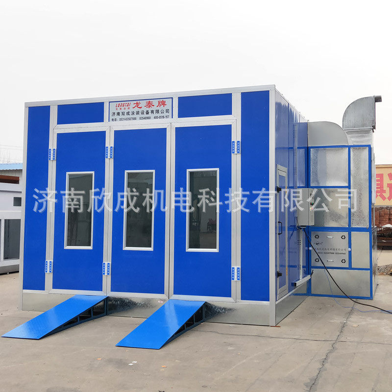 加工汽车喷塑涂装设备高温烤漆房定制标准型喷烤漆房家具喷漆房