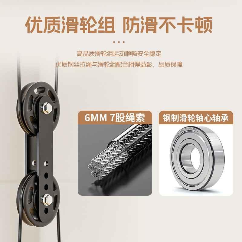 多功能龙门架家用综合健身器材专业卧推深蹲引飞鸟体一体架举重架