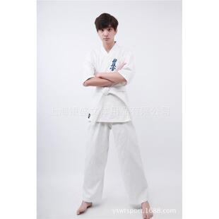 服装真会空手道服成人儿童空手道极全棉空手道服