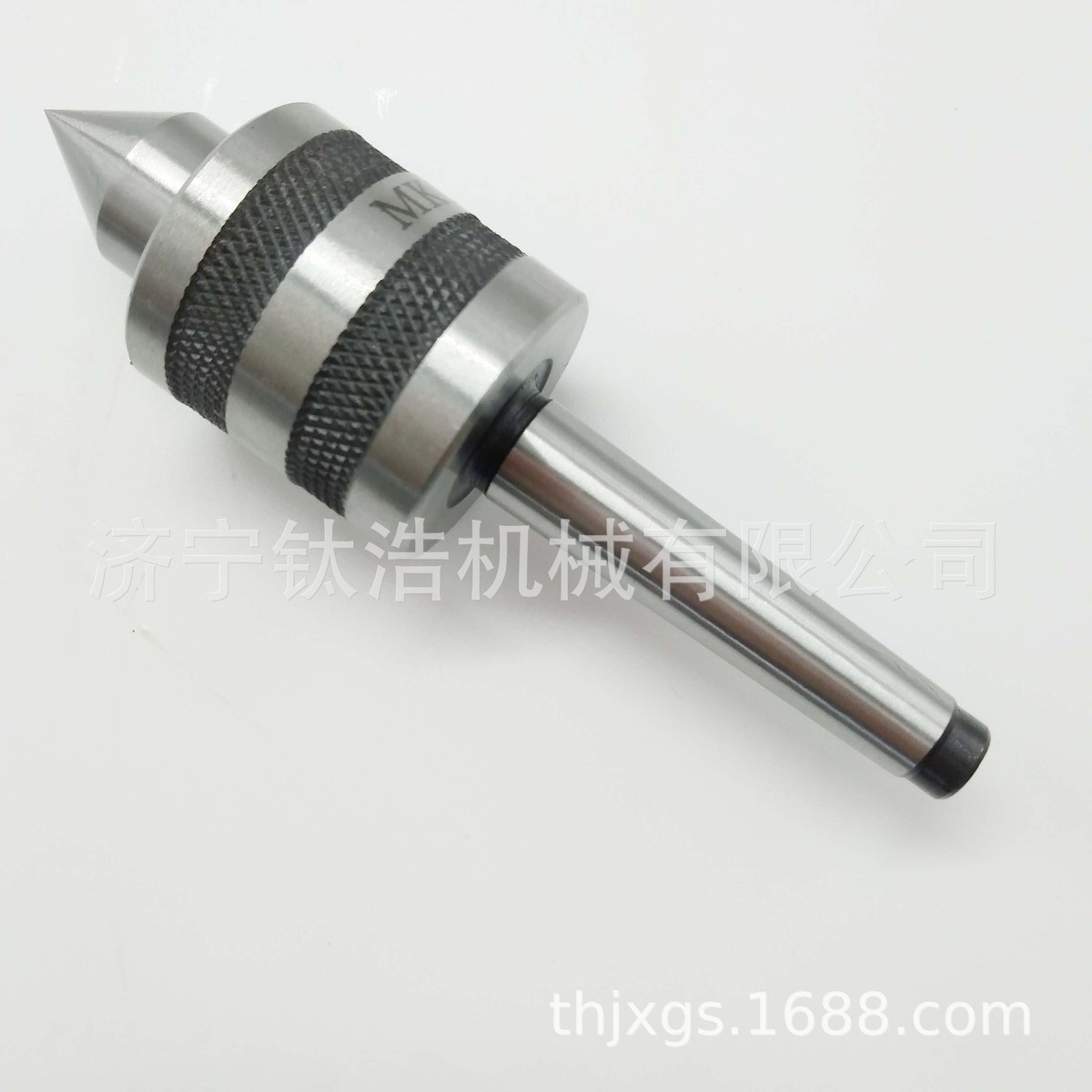 热销顶针浩莫氏mta4号中型回转钛带扁尾滚花槽顶针厂家直销批发价