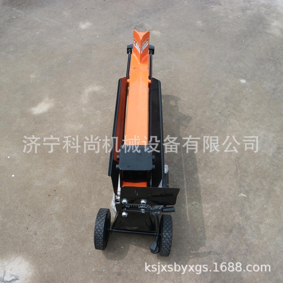 热销供应小型家用机劈柴电动 7t电动液压劈柴机