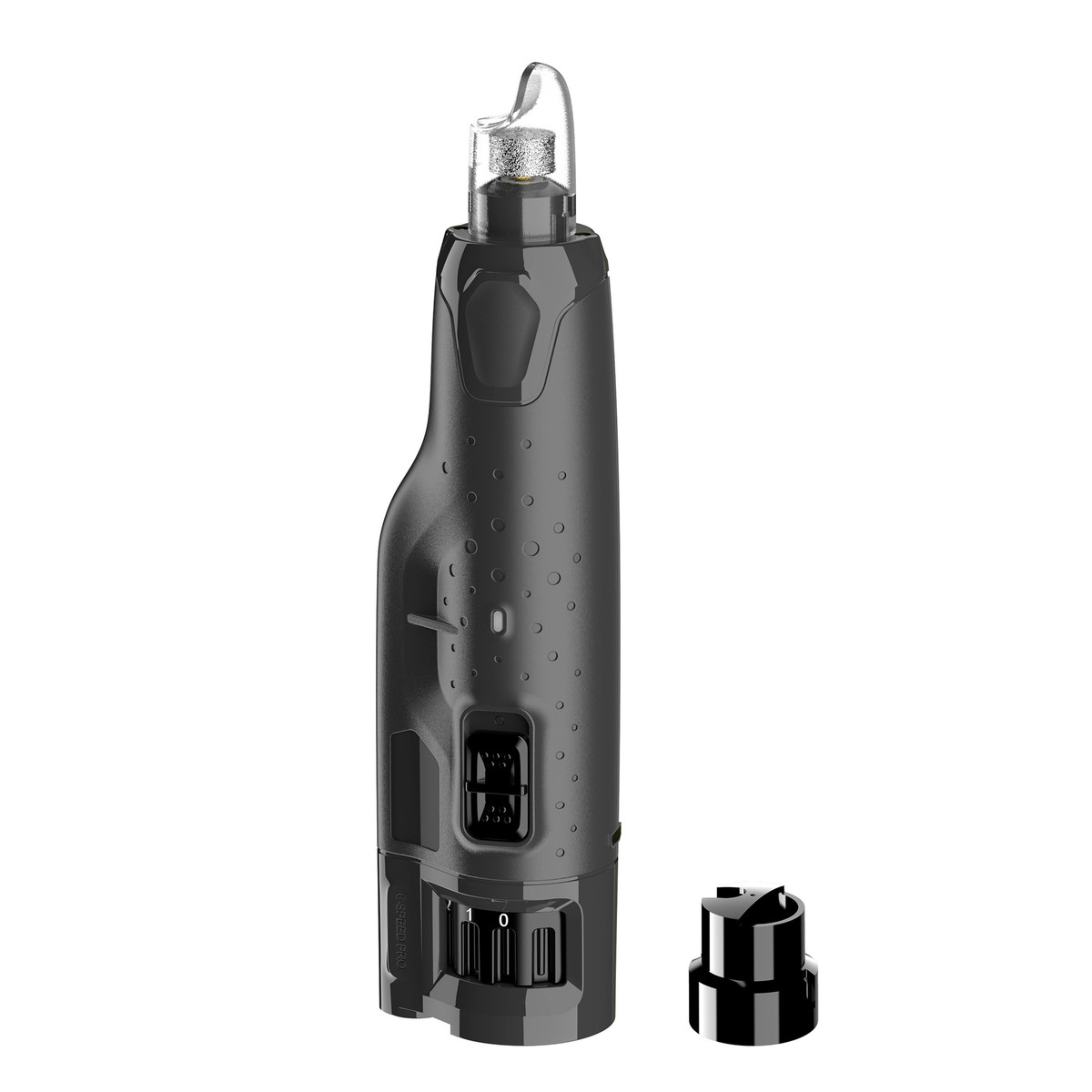 派旺宠物磨甲器6档调速双噪低震低led照明3种磨甲猫狗指甲修剪器